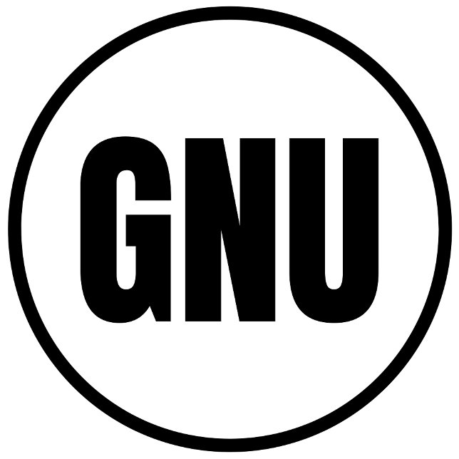 GNU - Goodnews Bay Classic Round Sticker (Creator Uploaded)