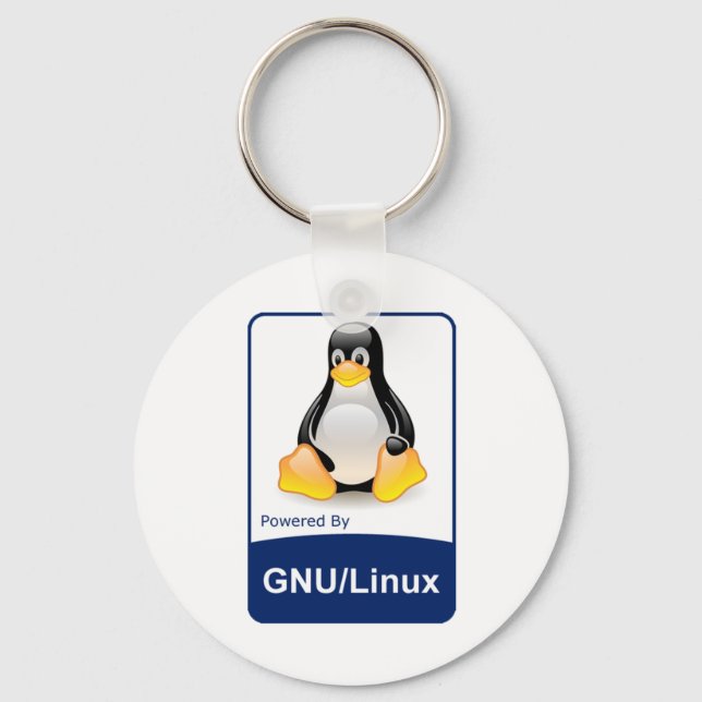 GNU/Linux Key Ring (Front)