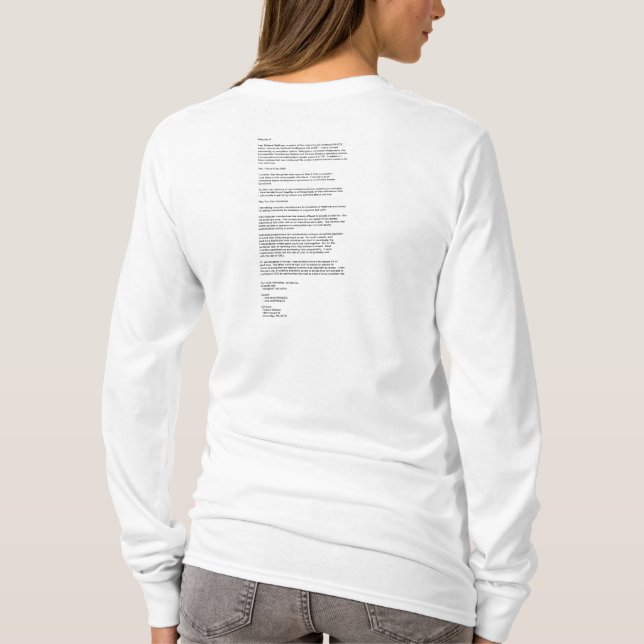 GNU'S Not Unix Shirt (Back)
