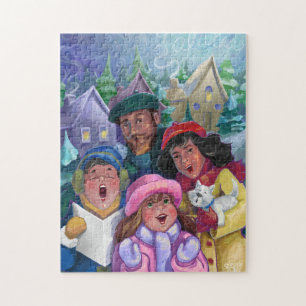 Go a Caroling Illustration Jigsaw Puzzle