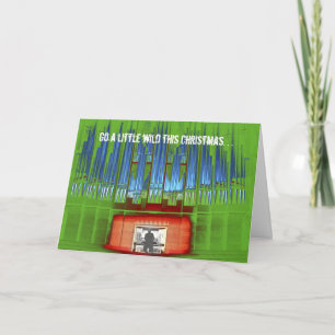 Go a little wild this Christmas Holiday Card