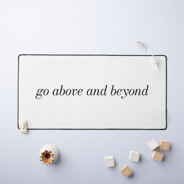 Go Above And Beyond Desk Mat (Kids Table)