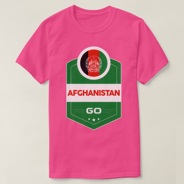 GO AFGHANISTAN T-Shirt (Design Front)