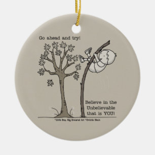 Go Ahead and Try Ceramic Tree Decoration