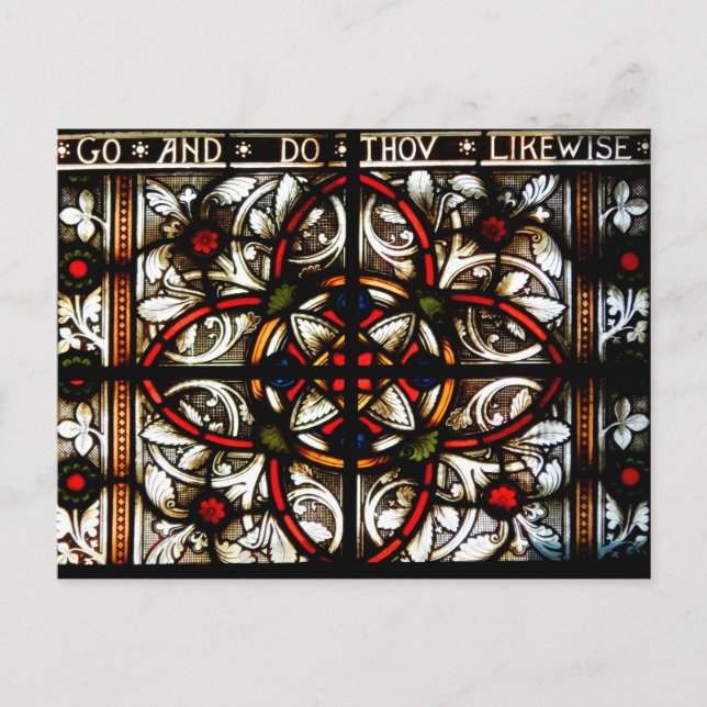 Go and Do Thou Likewise Postcard (Front)