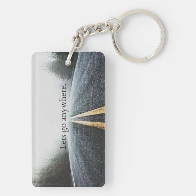 Go Anywhere Keychain (Back)