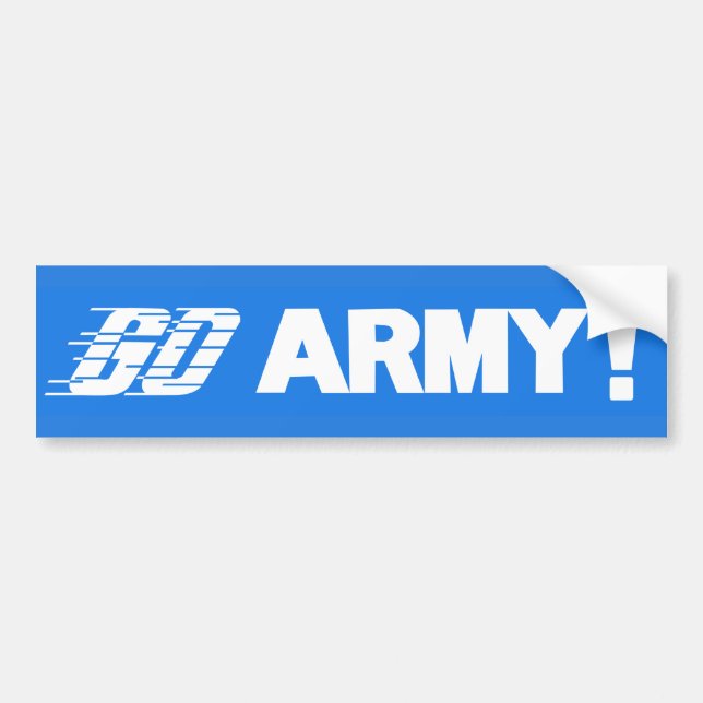 Go Army Bumper Sticker (Front)