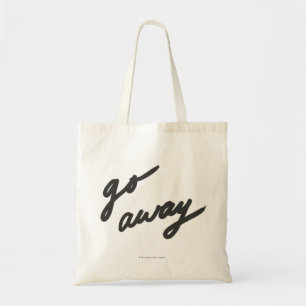 Go Away   Antisocial Tote Bag