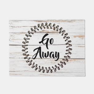 Go Away Door Mat