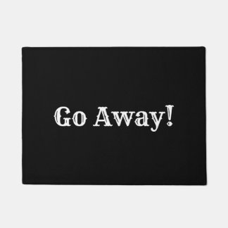 Go Away Doormat
