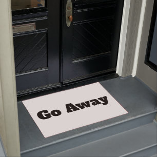 Go Away Doormat