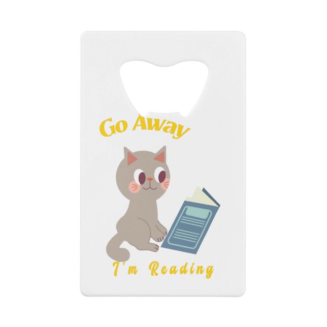 Go Away, I'm Reading (Front)