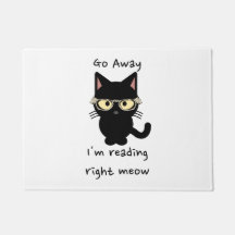 Go AWAY, I'm reading right MEOW