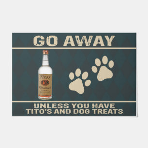 Go Away Mat, Personalised Funny Quotes Door Mat