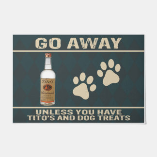 Go Away Mat, Personalised Funny Quotes Door Mat