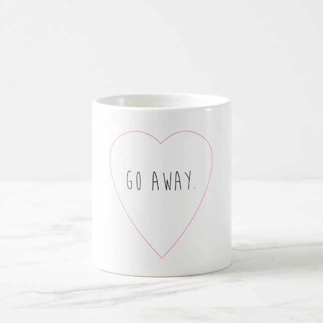 Go Away Mug (Center)