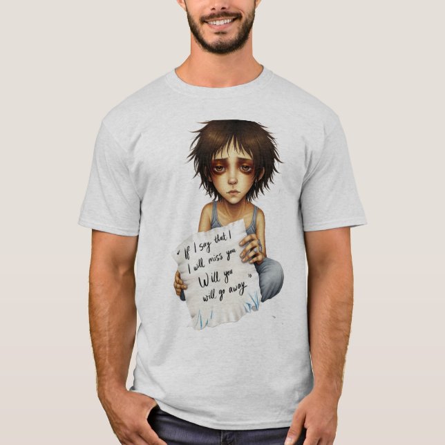 Go Away t shirt (Front)