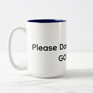 Go Away! Two-Tone Coffee Mug