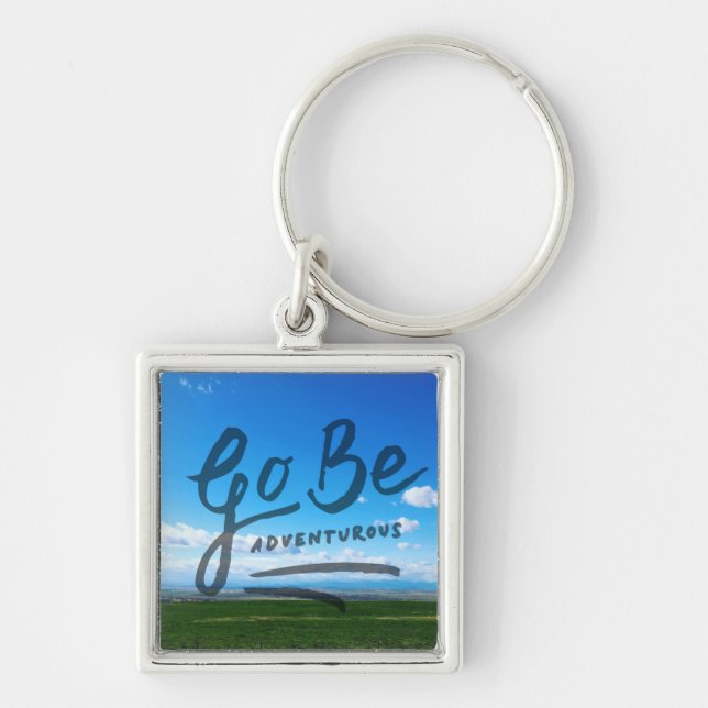 Go Be Adventurous Key Ring (Front)