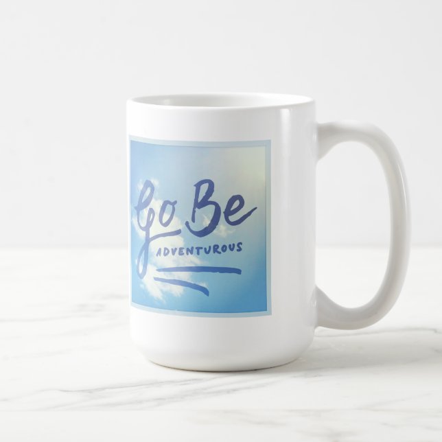 Go Be Adventurous Sky Coffee Mug (Right)