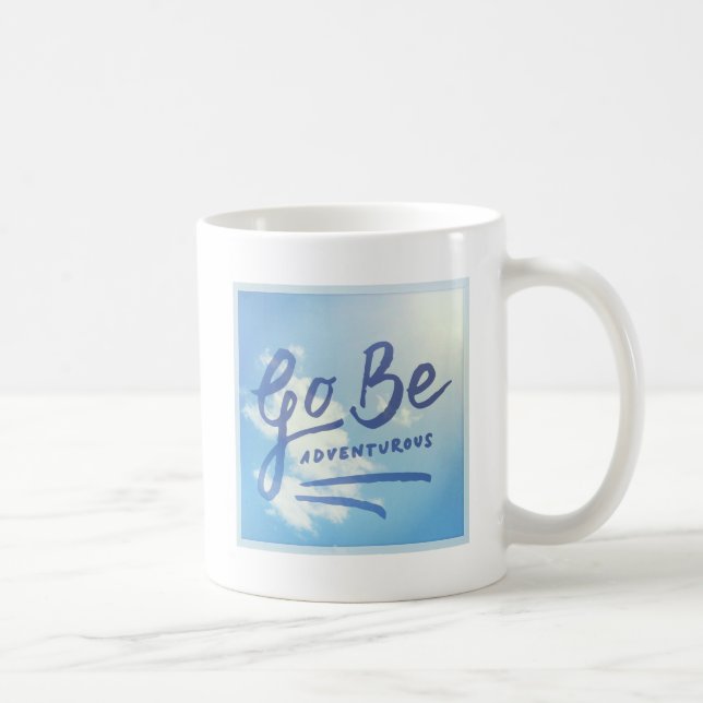 Go Be Adventurous Sky Coffee Mug (Right)