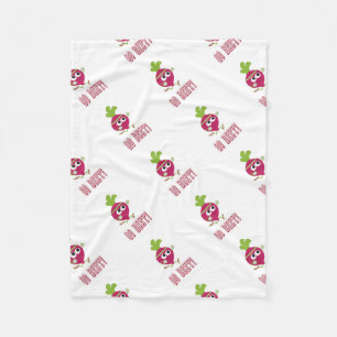 Go Beet Fleece Blanket