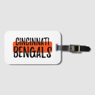 Go Bengals Luggage Tag