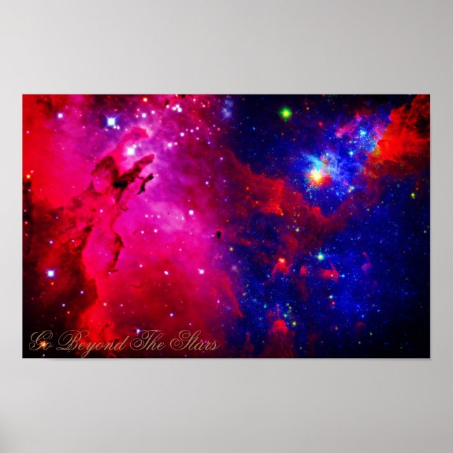 "Go Beyond" The Stars Poster (Front)