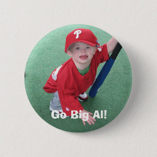 Go Big Al! - II 6 Cm Round Badge