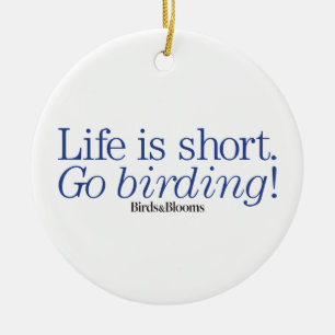 Go Birding! Ceramic Tree Decoration