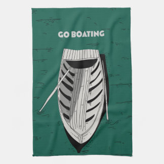 Go Boating Tea Towel