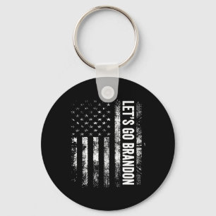 Go Brandon Joe Biden Funny Humour T Shirt Trump 20 Key Ring