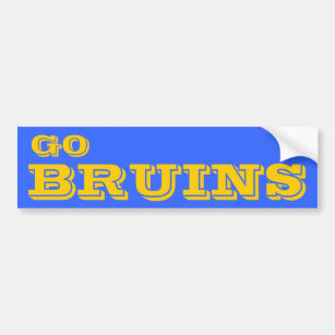Go Bruins* Bumper Sticker