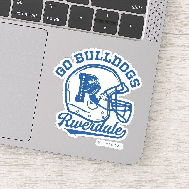 Go Bulldogs Football Helmet Icon (Detail)