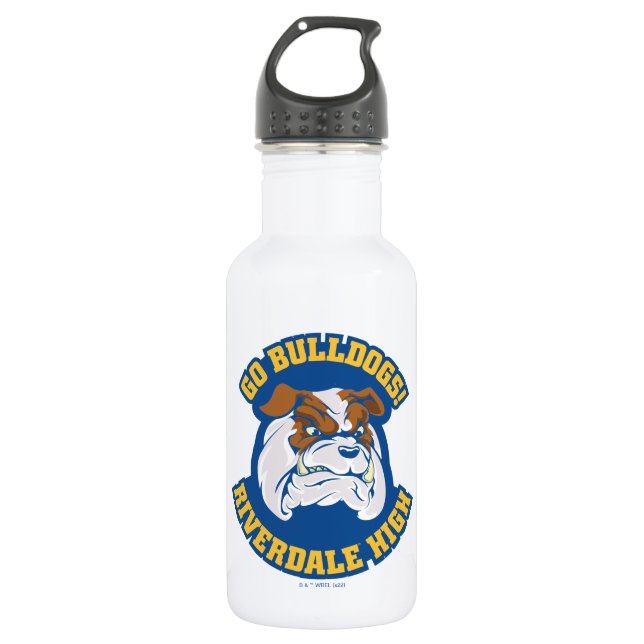 Go Bulldogs - Riverdale High 532 Ml Water Bottle (Front)
