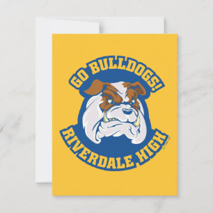Go Bulldogs - Riverdale High Card
