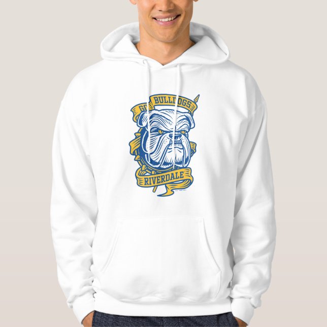 Go Bulldogs - Riverdale Mascot Banner Hoodie (Front)