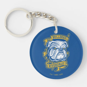 Go Bulldogs - Riverdale Mascot Banner Key Ring