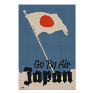 Go By Air Japan Poster