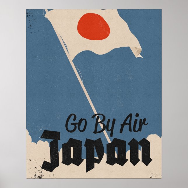 Go By Air Japan Poster (Front)