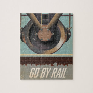 Go By Train Jigsaw Puzzle