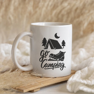 Go Camping Mug – Adventure Awaits Outdoors
