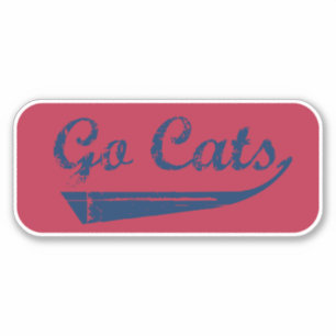 Go Cats Vintage (Blue/Red)