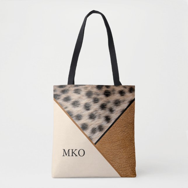 Go Cheetah Tote Bag (Front)