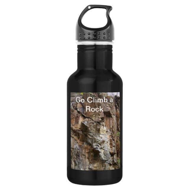 Go Climb a Rock 532 Ml Water Bottle (Front)