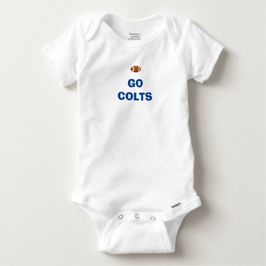Go Colts Baby Onesie