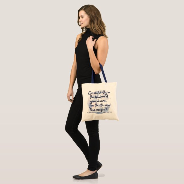 Go confidently tote bag (Front (Model))