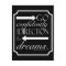 Go Confidently -- White on Black