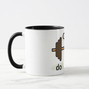 Go Do It Motivational Typography Mug