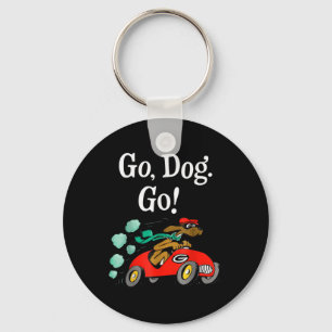 Go Dog Go Costume  Key Ring